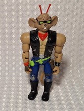 Vintage 1993 Biker Mice From Mars Throttle Action Figure Galoob