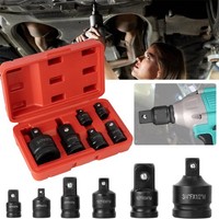 Stecknuss Adapter Satz Schlagschrauber Nuss Set 1/4 3/8 1/2 Auf 3/4 Zoll 6-Tlg