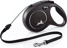 New Classic Cord Retractable Dog Leash for Medium Dogs up to 44 Lbs.   26 Ft., B
