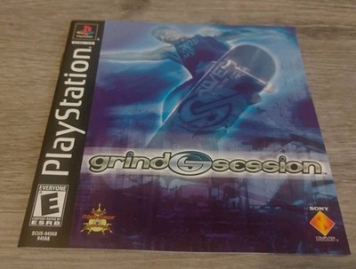 Grind Session (Sony PlayStation 1, 2000) Manual Only