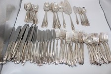 106 PC SET HOLMES EDWARDS ROMANCE SILVERPLATE FLATWARE