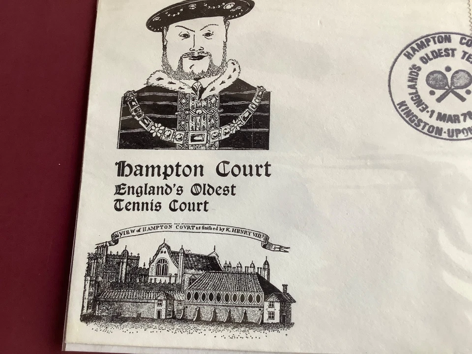 1978 - Hampton Court - Englands Oldest Tennis Court - Cover - image 3 of 3