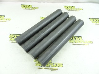 4PCS OF ENSINGER TECAMID MACHINABLE PLASTIC ROUND STOCK 1 3/8" DIA x 10" OAL
