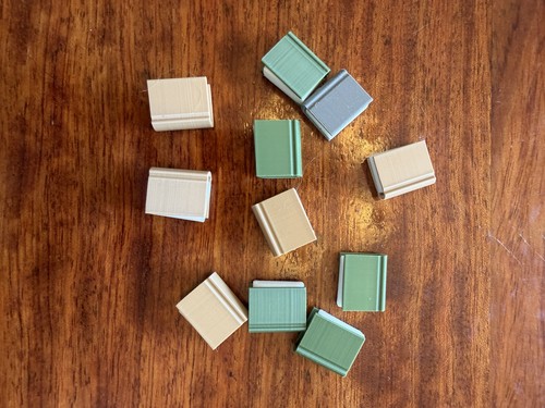 Miniature Book Storage Box Lot Micro SD Card Holder Tiny Case