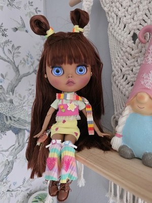 Blythe Puppe Custom Ooak Blythe Puppe mit Outfit