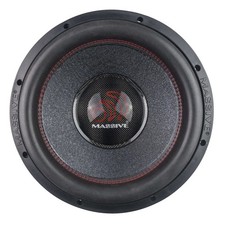 Subwoofer de audio para automóvil Massive Audio HIPPO XL 122 4000 vatios 12" doble 2 ohmios nuevo XL