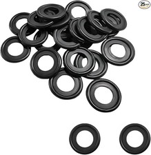 25 PCS M12 Oil Drain Plug Gasket, Rubber Crush Washers Sealing Gasket, Vehicle E