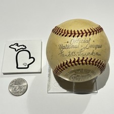 UNSIGNED 1947-48 FORD FRICK Spalding ONL Off'l National League Baseball EX-MT6