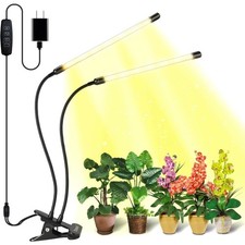 Grow Light Plant Lights for Indoor Plants, Full Spectrum Plant Grow Lamp, 10 ...