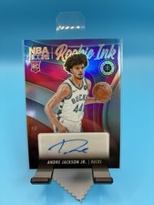 2023-24 Panini NBA Hoops Premium Stock Rookie Ink Andre Jackson Jr. Auto #RI-AJJ