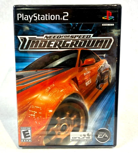 Need For Speed: Underground (Playstation 2, 2003) Sealed Video Game