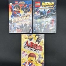Lego Movie lot of 3 - DVD - Excellent - Free Ship