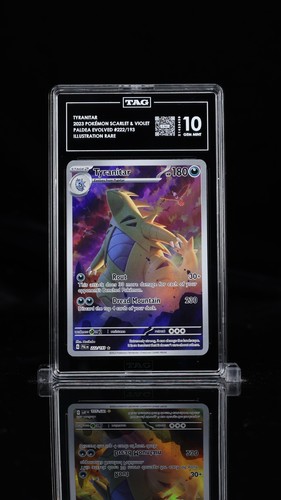Tyranitar graded TAG 10 for sale on eBay