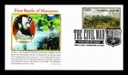 US COVER FIRST BULL RUN CIVIL WAR SESQUICENTENNIAL FDC PANDA CACHET