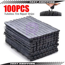 100pcs Tire Repair Plugs Car Tire Puncture Recovery Tyre Tubeless Plug Strip Us