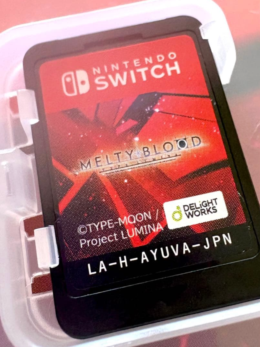 Nintendo Switch NS Melty Blood Type Lumina Japanese Edition Very