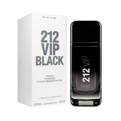 Carolina Herrera Men's 212 Vip Black EDP Spray 3.4 oz (Tester) Fragrances