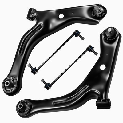 4Pcs Front Lower Control Arm Set with Ball Joints Sway Bar for Ford Escape 05-11