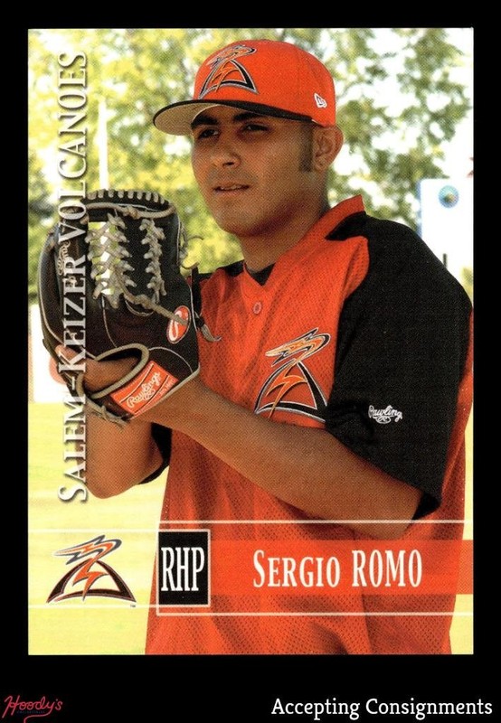 2005 Salem-Keizer Volcanoes Grandstand #26 Sergio Romo Rookie