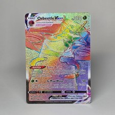 Pokemon Orbeetle VMAX 186/185 Rainbow Rare Vivid Voltage NEAR MINT on eBay
