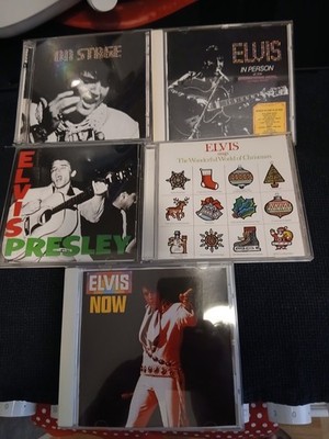 5× Elvis Presley CD