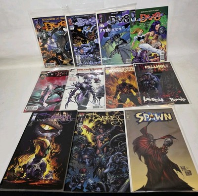 Mixed Lot of 11 Comics!! DV8, Spawn, The Darkness