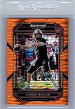 2023 Prizm Draft Picks TANNER MORGAN Orange Pulsar /75 Rookie Card 113 Minnesota