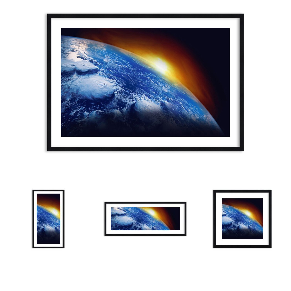 QUADRO SU TELA - in Cornice - Terra Sole Universo 15 FORME IT 2335 QUADRO SU TELA - in Cornice - Terra Sole Universo 15 FORME IT 2335