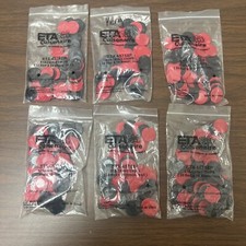 ETA Cuisenaire Stacking Chips 2- Color Counters Teacher Resources Red Black EUC