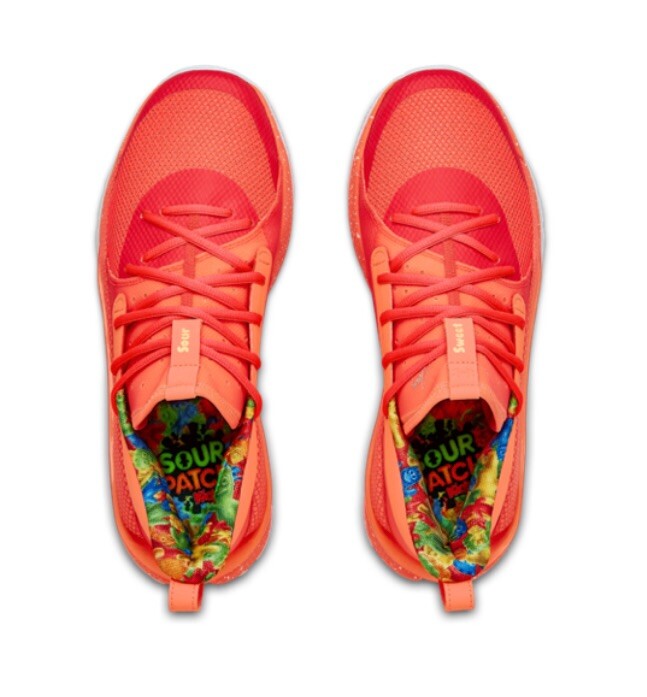 Under Armour Curry 7 Sour Patch Kids Peach Special Edition