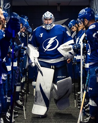 Andrei Vasilevskiy Walking Down the Tunnel Tampa Bay Lightning 8x10 NHL Photo