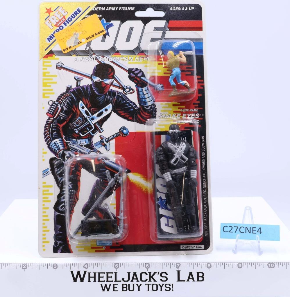 Snake Eyes Commando G.I. Joe 1988 Hasbro Vintage Action