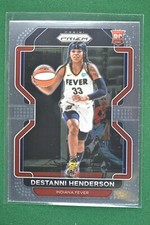 2022 Panini Prizm WNBA Destanni Henderson RC Indiana Fever #199