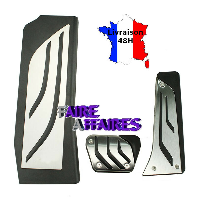 Repose-pied BMW M Performance série 5 F90 M5 finition premium en aluminium et carbone