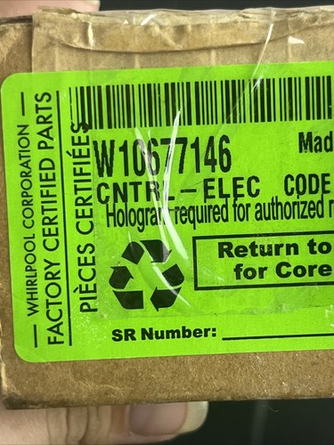 Whirlpool W10677146 CNTRL-ELEC Oem