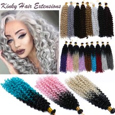 Deep Water Wave Braids Twist Crochet Braiding Hair Extension Curly Kinky Hair US