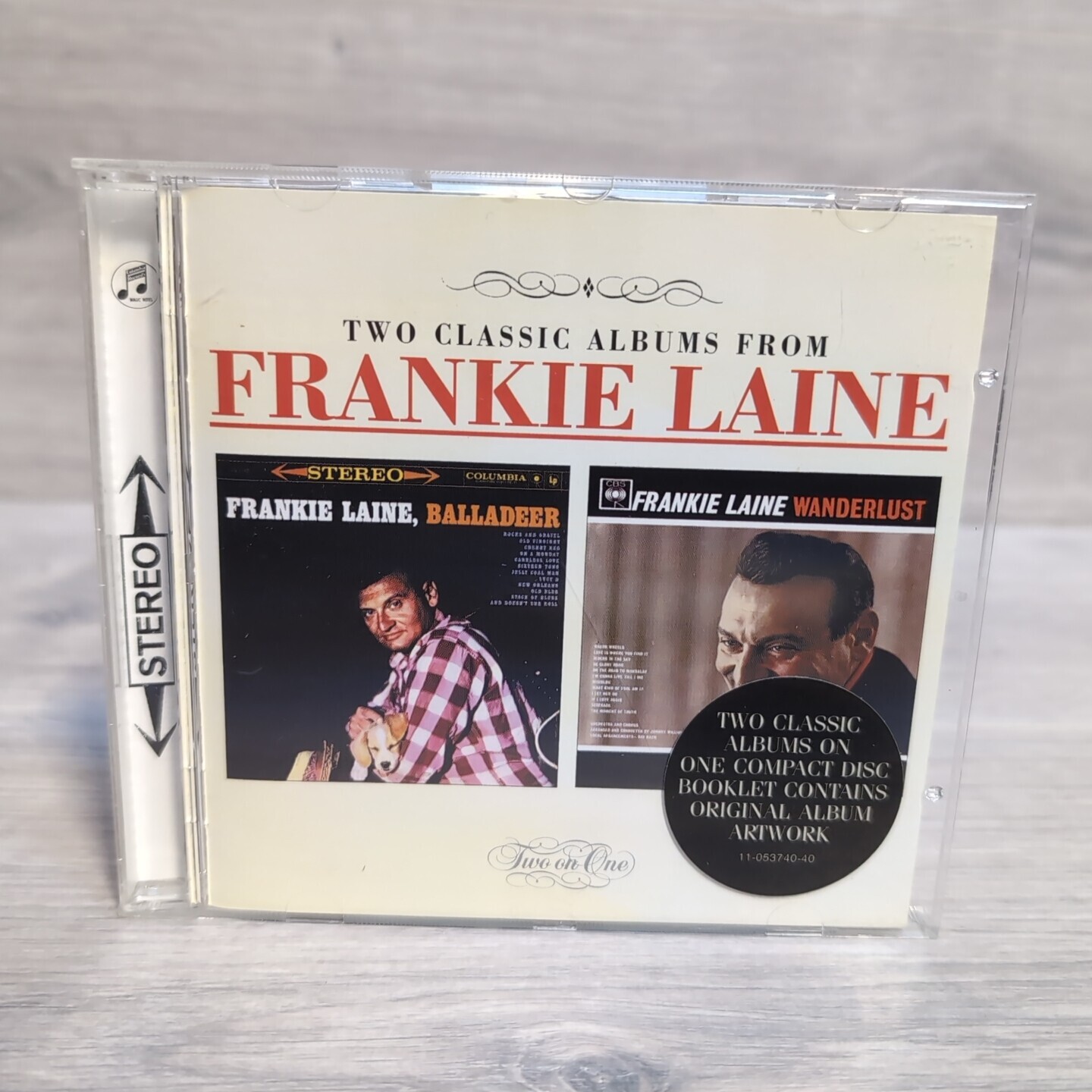 Frankie Laine - Balladeer/Wanderlust - 2 Albums On 1 CD - 1997 Sony Music - VG