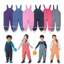 Matschhose Regenhose Kinder Baby Jungen Mädchen Outdoor Regendicht Schlaghosen