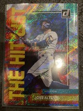 2022 Donruss Baseball JOSE ALTUVE The Hit List Insert Silver Houston Astros
