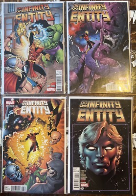 Marvel Comics: Infinity Entity Vol. 1 (2016) #1-4 Komplettsatz Variante