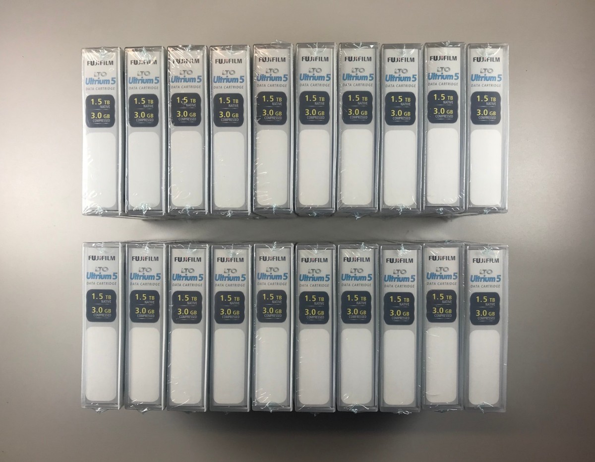 Nastro Fujifilm LTO Ultrium 5 - 1.5TB/3TB Capacit&agrave;, Per Backup Dati