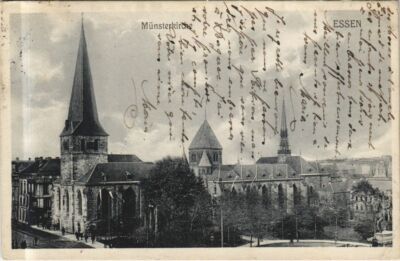 CPA AK Essen Munsterkirche GERMANY (1151185)