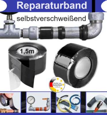 FIXPAIR Selbstvulkanisierendes Band - Sofort Wasserdicht, Kein Werkzeug Nötig! Ideal Für Notfall-Reparaturen