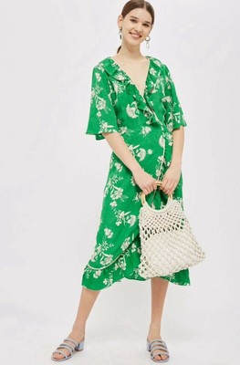 green wrap dress uk