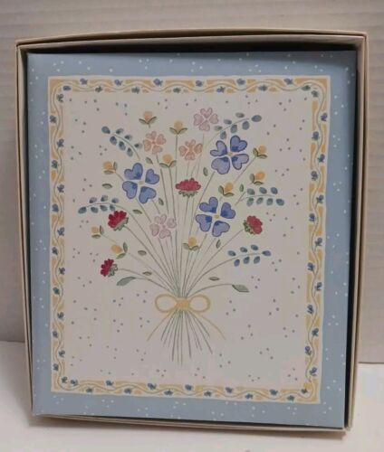 C.R. Gibson Address Book Garden Stripe By Dena Floral Bouqet New Refillable