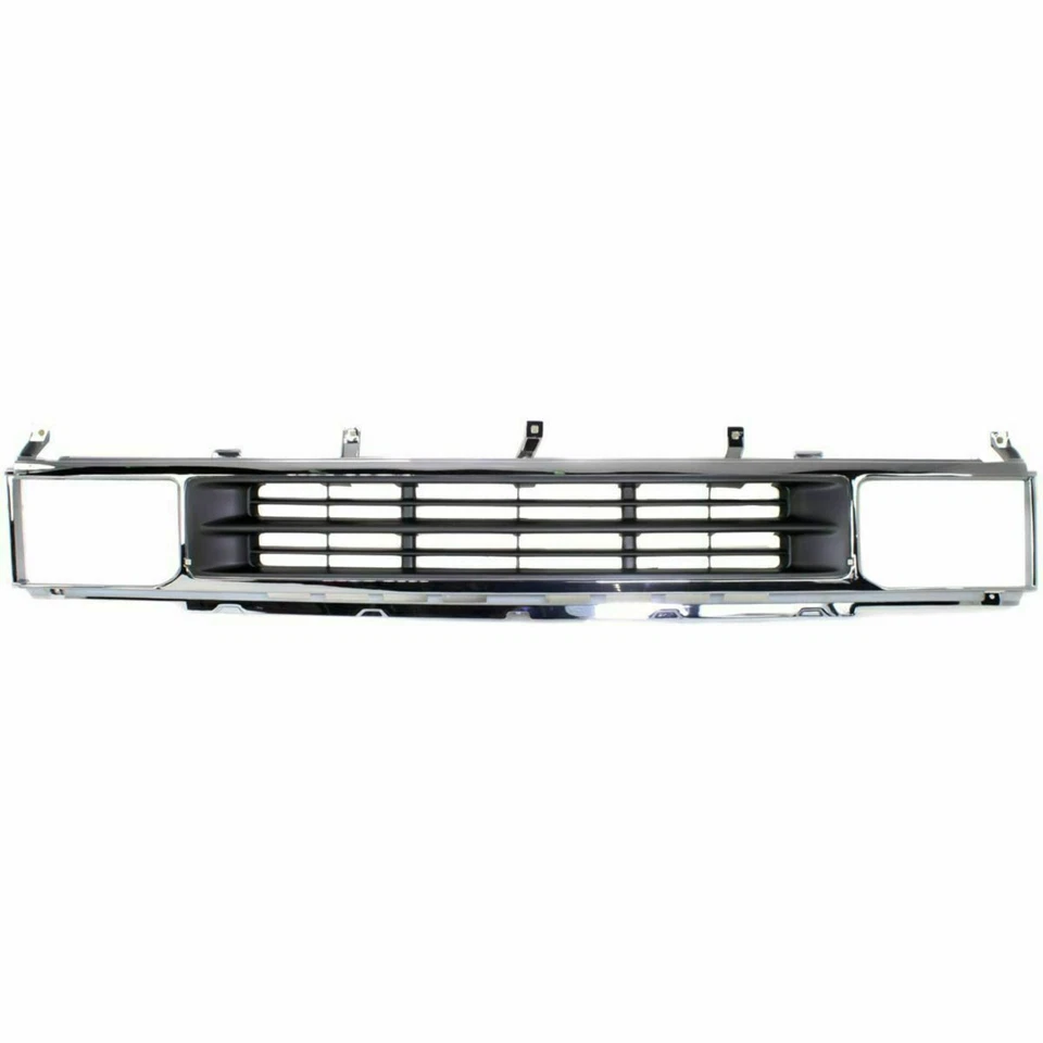 New Front Grille Chrome/Silver And Black For 1993 1994 1995 Nissan Pathfinder Foto 2 de 4