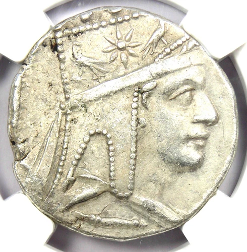 Tigranes II AR Tetradrachm Kings of Armenia Silver Coin 95 BC - NGC Choice XF
