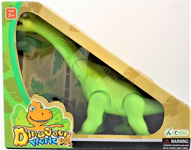 Walking Dinosaur Brontosaurus Jurassic World Dinosaur Roar Sounds New Free Ship | eBay