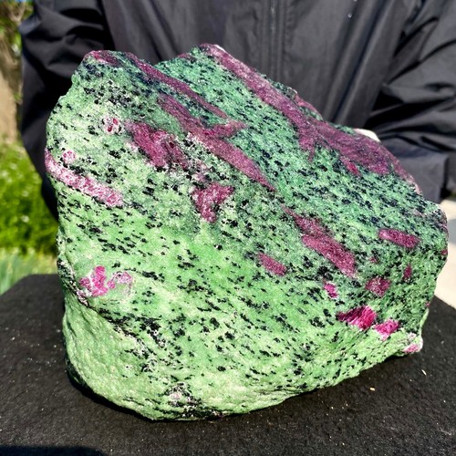 29.65LB Natural green Ruby zoisite (anylite) crystal Chakra Healing Energ - Picture 7 of 12