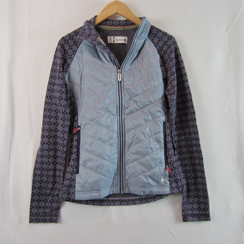 smartwool propulsion 60 quilted merino wool zip up puffer jacket
